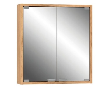 MEBLOMASTER ШКАФ ДЛЯ ВАННОЙ С ЗЕРКАЛОМ 60x15,2x65