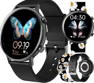 SMARTWATCH Damski Zegarek ODBIERANIE POŁĄCZEŃ PL