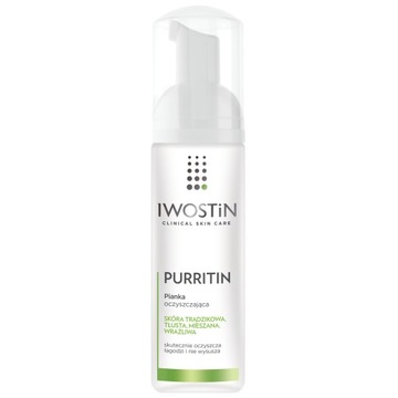 IWOSTIN PURRITIN pianka oczyszczająca 165 ml