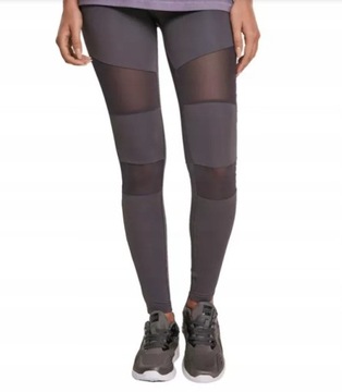 URBAN CLASSICS LEGGINSY SZARE DOPASOWANE 34XS 1ZCQ