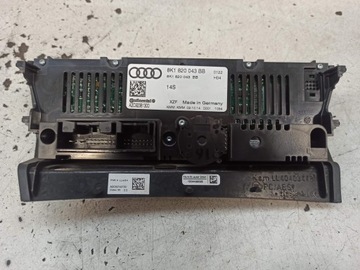 AUDI A4 B8 ПАНЕЛЬ КОНДИЦИОНЕРА 8K1820043BB
