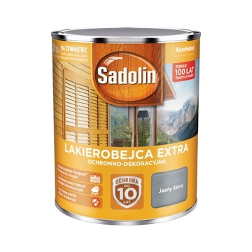 Sadolin Lakierobejca Extra Jasny Szary 0,75L