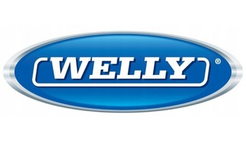 Модель WELLY Auto 1:34 Mercedes-Benz Sprinter Panel Van ПОЛИЦИЯ