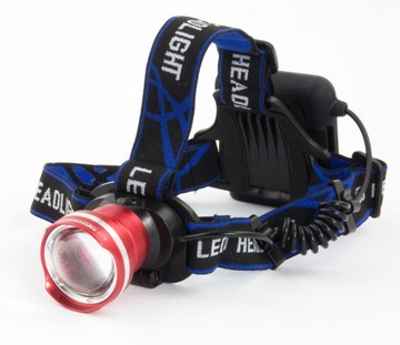 LATARKA CZOŁOWA CZOŁÓWKA LED CREE XPE ZOOM 3 TRYBY