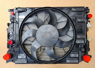 KOMPLET CHLADIČ VENTILÁTOR VOLVO S60 III T4 T5 T6