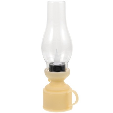 WINTAGE LED LAMPA NAFTOWA ELEKTRONICZNA LAMPA OLEJOWA
