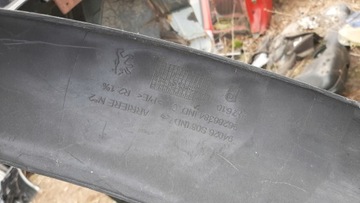 LIŠTA NÁRAZNÍKU DOPLNĚNÍ ZADNÍ PEUGEOT 206