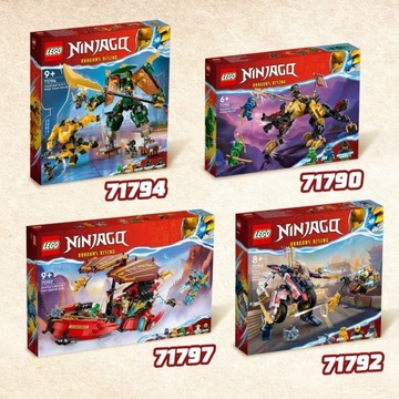 LEGO NINJAGO Механическая команда Ллойда Эрина 71794