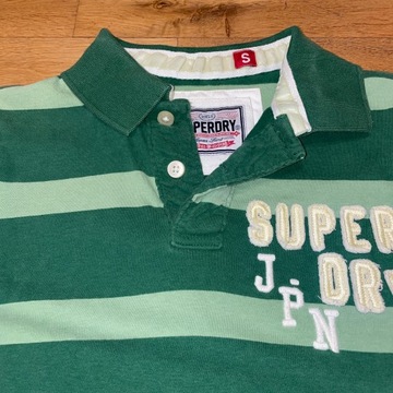 SUPERDRY MĘSKA MODNA KOSZULKA POLO Rozm. S