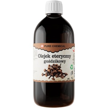 OLEJEK GOŹDZIKOWY NATURALNY OLEJEK ETERYCZNY GOŹDZIKOWY 1000ml 1l