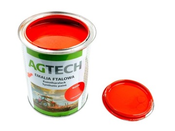 Farba lakier czerwona 0,8 L BIZON 687270008