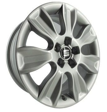 4× DISK HLINÍK AUDI OE A1 6.0" X 16" 5X100 ET 30