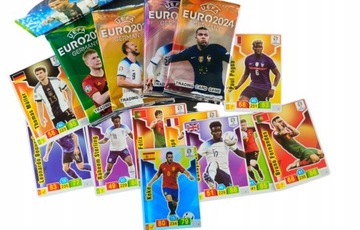 АЛЬБОМ ДЛЯ ЕВРО-2024 ФУТБОЛЬНЫЕ КАРТОЧКИ 400 КАРТОЧЕК + КОРОБКА КАРТ 360 шт.