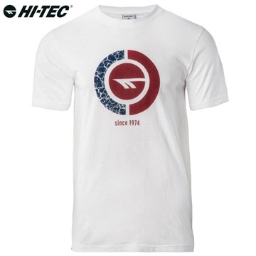 HI-TEC KOSZULKA MĘSKA RAKAN T-SHIRT BAWEŁNIANA XL