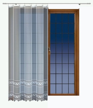 Klasyczna firana żakardowa 250 x 200 cm