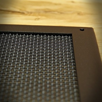 Решетка вентиляционная MASSIVE MESH 170x230, ЧЕРНАЯ