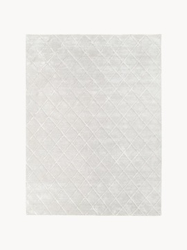 Dywan Shiny 200 x 300 cm boho dekoracja wnętrz szary