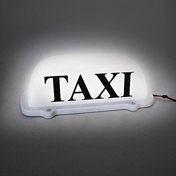 ТАКСИ СВЕТОДИОДНАЯ ЛАМПА БЕЛЫЙ ПЕТУХ С СЛОВАМИ ГАПА МАГНИТНАЯ ВИЛКА ПРИЖИГАЛКА