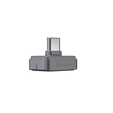 Pendrive ADAM elements iKlips S Nano Touch - USB-C 256GB SSD szary