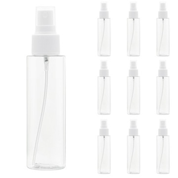 10 szt. Atomizer 100 ml Butelka spryskiwacz BIAŁY