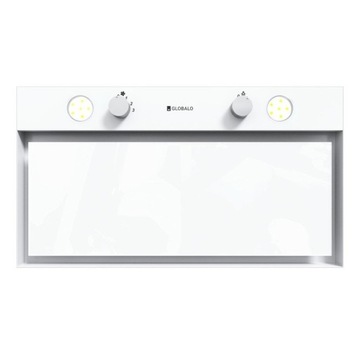Okap GLOBALO Floweri 60.2 White filtr węgl. gratis