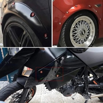 ŚRUBKI Z PODKŁADKAMI M6 ŚRUBY NIEBIESKIE PODKŁADKI ZESTAW M6x20