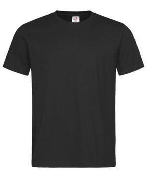 T-Shirt Koszulka Gruba 190g Czarna S