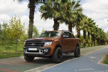 FORD RANGER 2016+ OCHRANNÝ RÁM PŘEDNÍ NOVÉ SUPER PĚKNÝ ČERNÉ