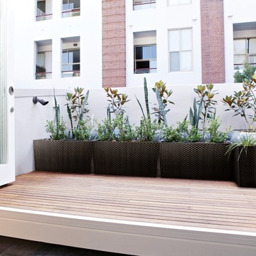 Террасный ящик для цветочного горшка RATO CASE DRTC800 antra