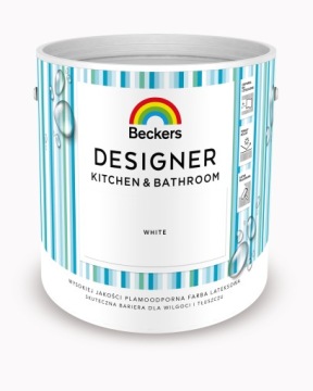 BECKERS DESIGNER KITCHEN & BATHROOM WHITE 5L
