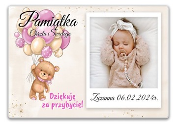 10 ФОТОМАГНИТ Благодарность Крещение годовалого ребенка