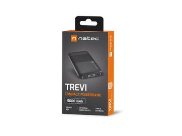 Natec powerbank Compact 5000