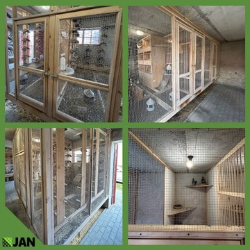 Siatka Na Woliery Zgrzewana 13x13x0,65 Klatki Hodowla przeciw Gryzoniom 25m