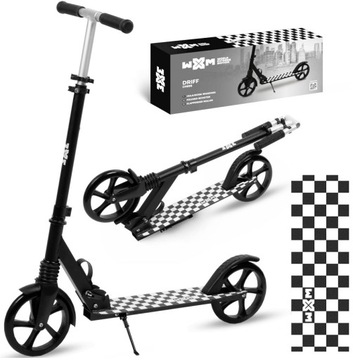 HULAJNOGA SKŁADANA DUŻA AMORTYZATOR WXM DRIFF KOŁA 200 mm