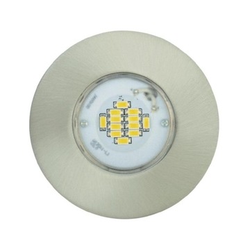 Lampa LED do zabudowy ALUMINIUM SZCZOTKOWANE 3000K