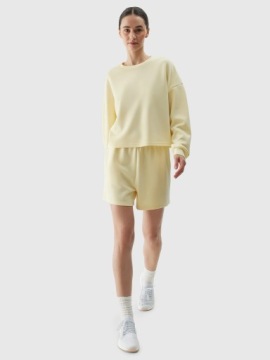 ЖЕНСКИЙ СПОРТИВНЫЙ КОМПЛЕКТ 4F SET СВИТШОТ ШОРТЫ SS24