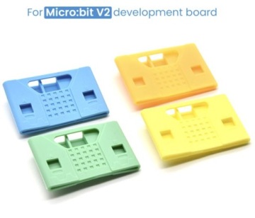 Желтый силиконовый защитный чехол для BBC micro:bit