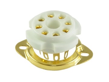 PODSTAWKA CERAMICZNA 8PIN OB10 OCTAL 6SN7 EL34