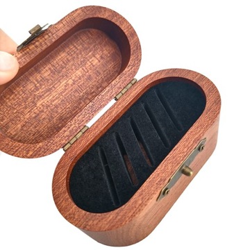 Коробка для медиатора для гитары Деревянный футляр