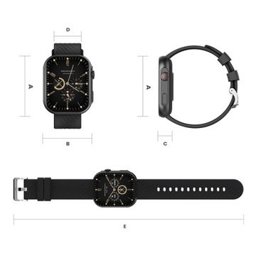 Умные часы MANTA Revo, черные