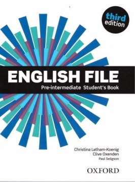 English File Third Edition Pre-intermediate Studen