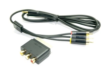 оригинальный AV-кабель + еврокуб для x360 slim E