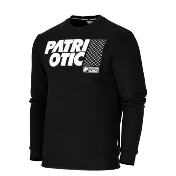 PATRIOTIC BLUZA KLASYCZNA CLS MESH CZARNA XXL