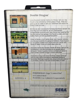 Система Sega Master Double Dragon MS