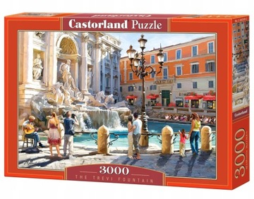 Puzzle Castorland HOBBY 3000 elementów Puzzle The Trevi Fountain 3000