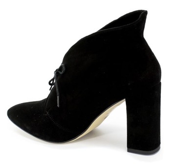 Emis Z7612/867 Черные кожаные ботильоны