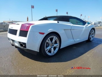 Lamborghini Gallardo 2008 Lamborghini Gallardo 2008 5.0L Spyder 5.0 Benzyna 520KM, zdjęcie 5