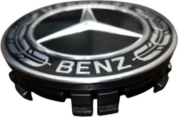 Kapsel Poklice Kryt Náboje Mercedes-benz Černý