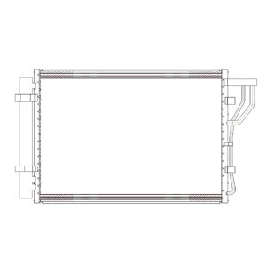 CF20302 DELPHI CHLADIČ KLIMATIZACE HYUNDAI IX20