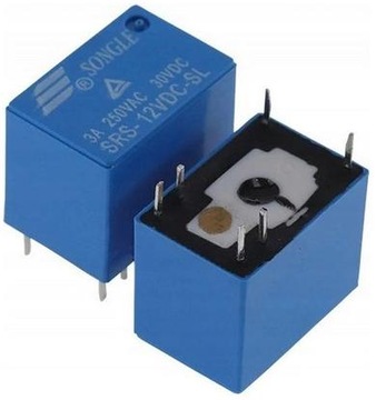 Przekaźnik 5V SRS-05VDC-SL - 6pin - 3A -250VAC - 30VDC